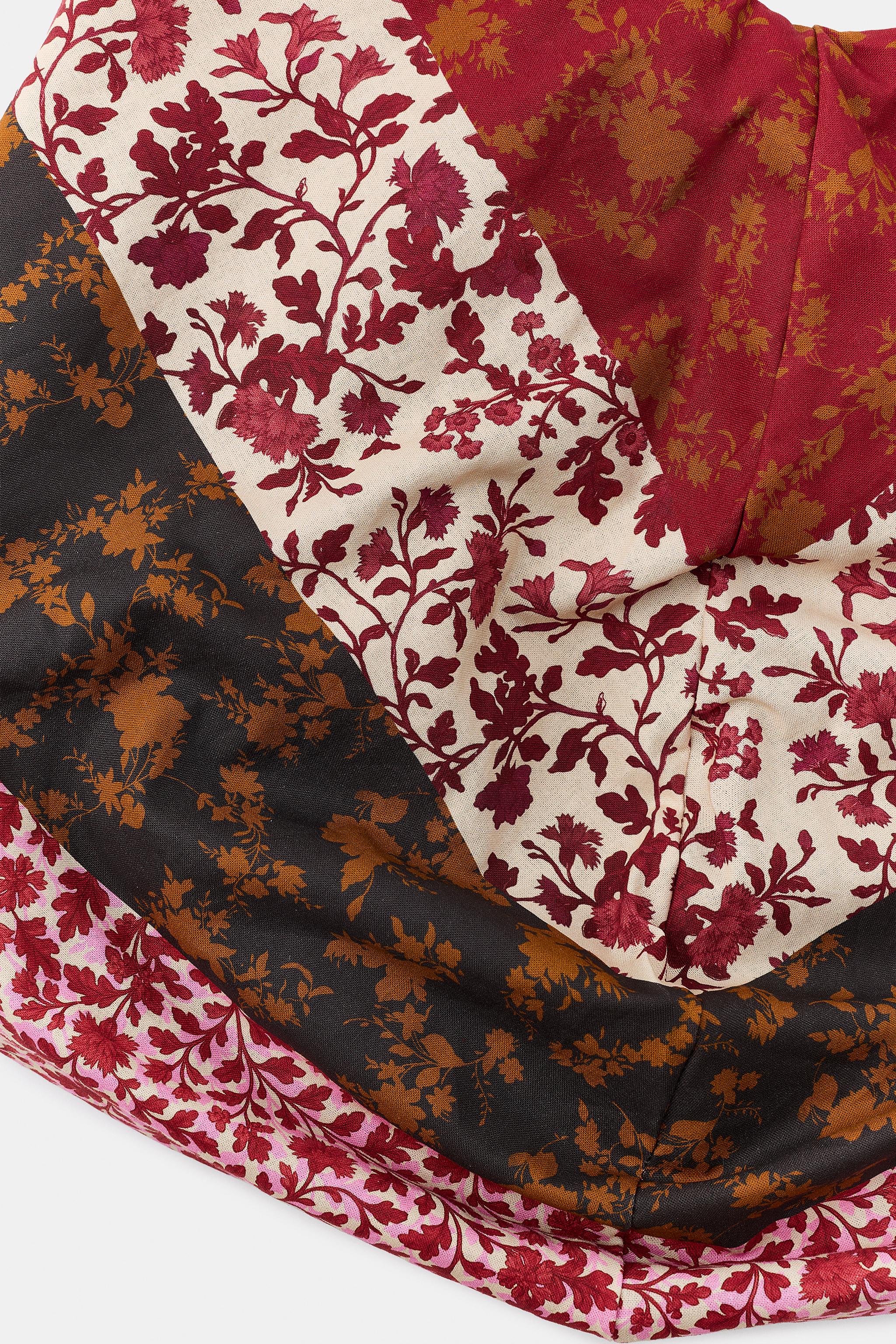 MAXI SAC 100% COTON IMPRIMÉ FLEURS